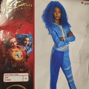 Disney Descendants Vibrant Blue Chloe Costume